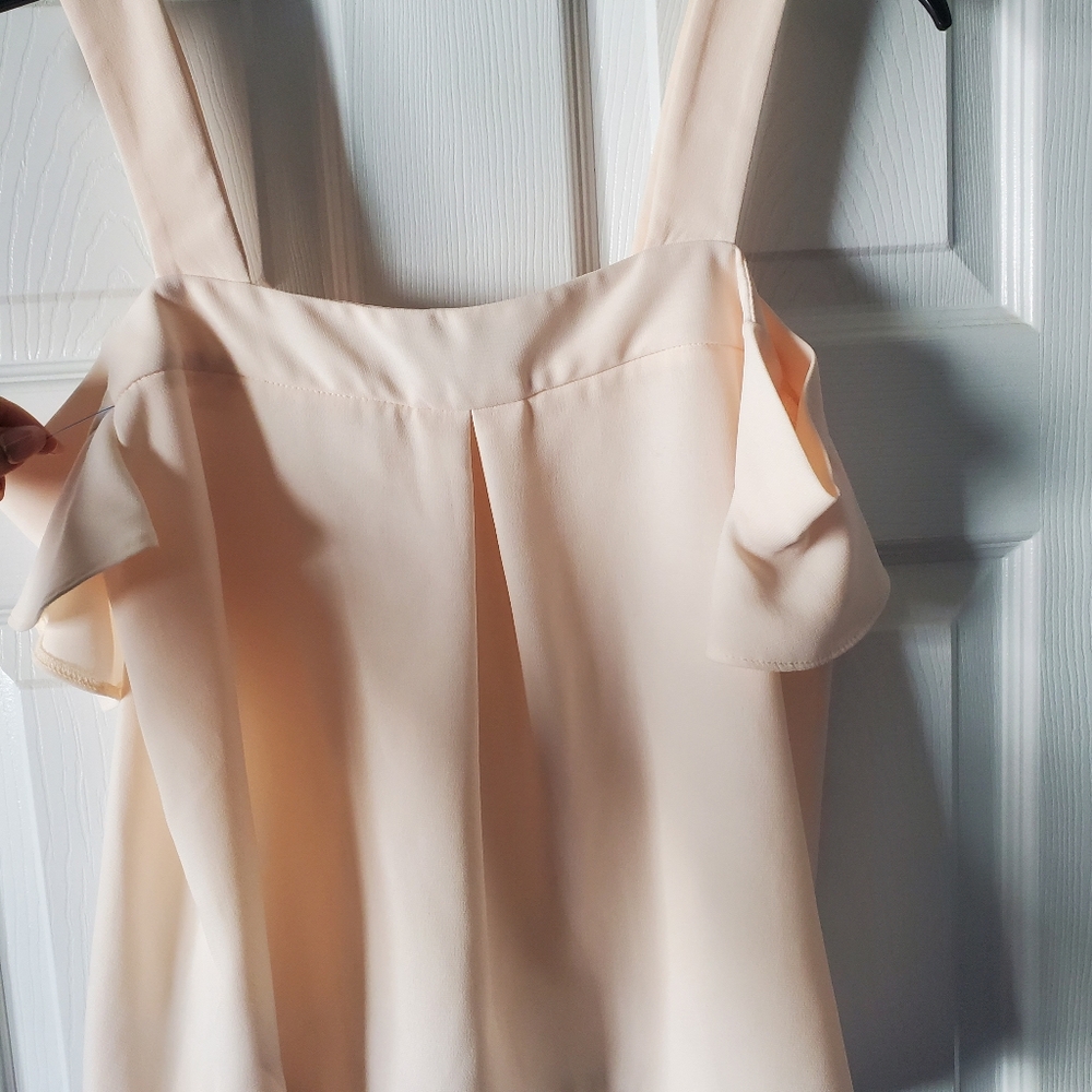 Topshop off shoulder cream top - Picture 5 of 7